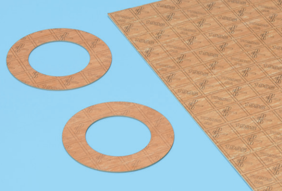 T#1995 Rubber plate gasket